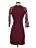 Express Burgundy Cocktail Dress Size S - photo 2