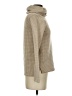 J.Crew Factory Store 100% Polyester Houndstooth Tan Turtleneck Sweater Size XS - photo 4
