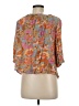Shein Gray 3/4 Sleeve Blouse Size 6 - photo 2
