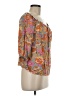 Shein Gray 3/4 Sleeve Blouse Size 6 - photo 4