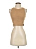 Zara Tan Sleeveless Top Size S - photo 1