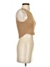 Zara Tan Sleeveless Top Size S - photo 4