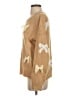Maeve Bow Print Tan Pullover Sweater Size S - photo 5