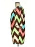 Auditions Chevron-herringbone Brown Casual Dress Size L - photo 5