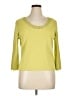 Pink Poodle Yellow 3/4 Sleeve Top Size XL - photo 1