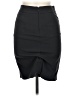 Unbranded Solid Black Formal Skirt Size M (estimated) - photo 2