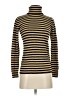 Joseph A. Stripes Gold Tan Turtleneck Sweater Size S - photo 1