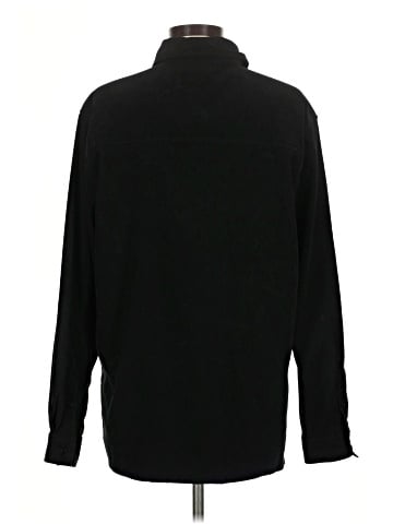 Denim & Co Long Sleeve Button-Down Shirt (view 2)
