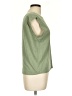 Shein Green Short Sleeve Top Size L - photo 4
