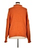 Unbranded 100% Acrylic Solid Orange Turtleneck Sweater Size XL - photo 2