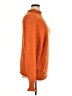 Unbranded 100% Acrylic Solid Orange Turtleneck Sweater Size XL - photo 4
