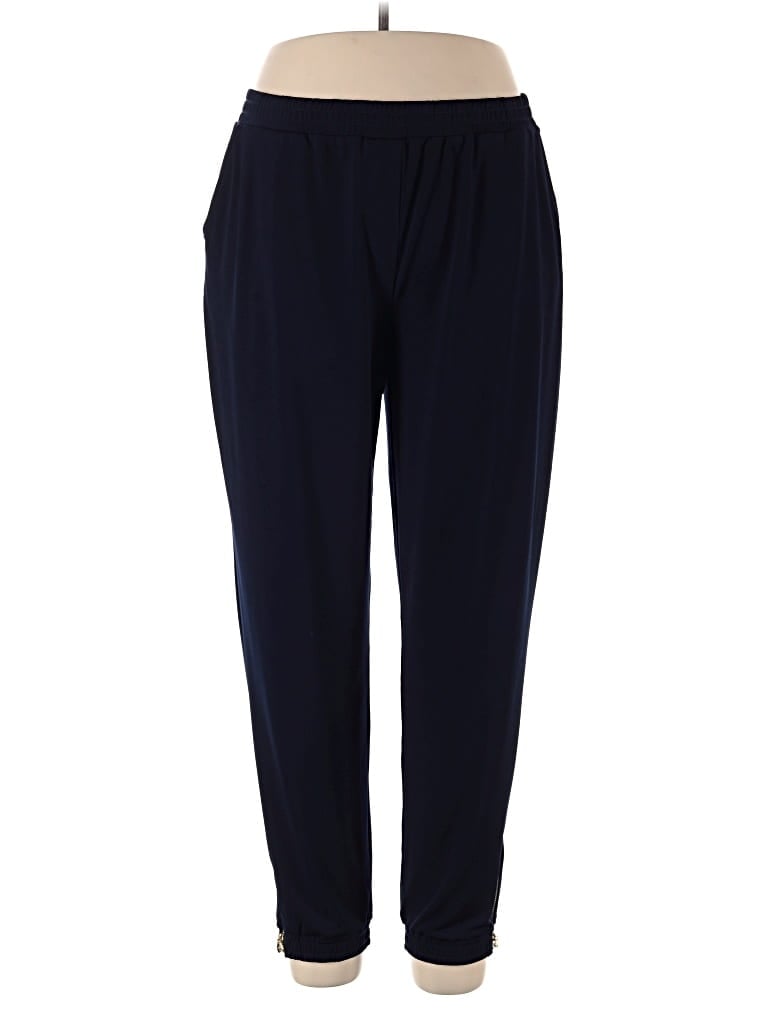 Pre-owned Susan Graver Casual Pants In Blue