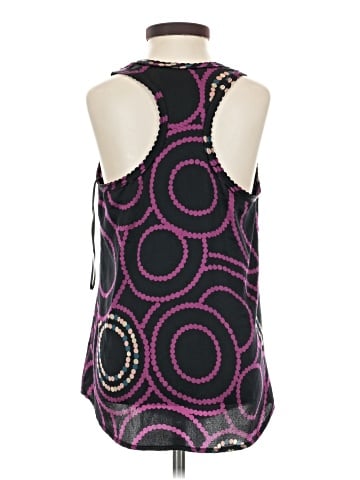 Trina Turk Sleeveless Silk Top (view 2)