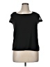Splash Black Short Sleeve Top Size XL - photo 1