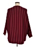 Philosophy Republic Clothing Stripes Burgundy Pullover Sweater Size 1X - photo 2