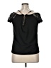 Splash Black Short Sleeve Top Size XL - photo 2