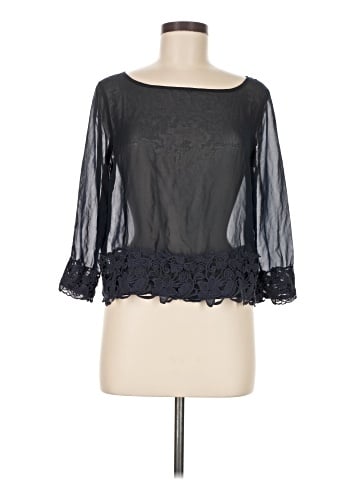 I Love H81 3/4 Sleeve Blouse (view 1)
