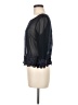 I Love H81 100% Polyester Black 3/4 Sleeve Blouse Size M - photo 5