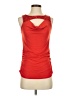 Almost Famous 100% Polyester Red Sleeveless Blouse Size S - photo 1