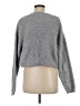 Double Zero 100% Polyester Gray Pullover Sweater Size M - photo 2