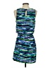 Paper Dolls Print Blue Casual Dress Size XS (estimated) - photo 2
