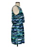 Paper Dolls Print Blue Casual Dress Size XS (estimated) - photo 4