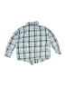 Cherokee 100% Cotton Plaid Blue Long Sleeve Button-Down Shirt 12-18 MO / 18 MO - photo 2
