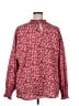 Shein Curve Red Long Sleeve Blouse Size 5X - photo 2