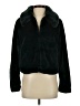 Express 100% Polyester Teal Faux Fur Jacket Size XS - photo 1
