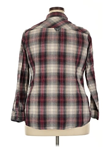 Cato Long Sleeve Button-Down Shirt (view 2)