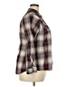 Cato 100% Cotton Plaid Gray Long Sleeve Button-Down Shirt Size 18-20w - photo 4