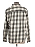 Japna Plaid Gray Long Sleeve Button-Down Shirt Size L - photo 2