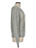 Club Monaco Metallic Silver Pullover Sweater Size L - photo 4