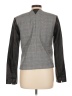 Veda Plaid Gray Blazer Size L - photo 2