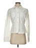 Ann Taylor LOFT 100% Cotton Ivory Jacket Size 2 - photo 1