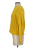 Lands' End Chevron-herringbone Yellow Pullover Sweater Size XS - photo 5