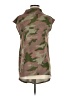 Soho Camo Brown Sleeveless T-Shirt Size XS - photo 1
