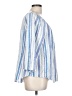 Unbranded 100% Cotton Blue 3/4 Sleeve Blouse Size L - photo 4