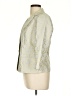 Sigrid Olsen Metallic Gold Silk Blazer Size 10 - photo 5