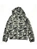 Hunter Print Gray Black Windbreaker Size 12 - 14 - photo 2