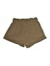 Shein Solid Tan Khaki Shorts Size S - photo 2
