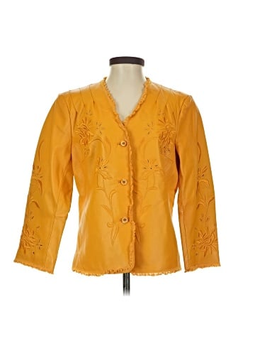 Terry Lewis Leather Jacket (view 1)