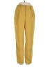 Express Solid Yellow Casual Pants Size 0 - photo 1