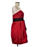 Phoebe Couture 100% Polyester Red Cocktail Dress Size 8 - photo 4