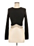 Windsor Black Long Sleeve Top Size M - photo 1