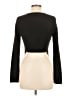 Windsor Black Long Sleeve Top Size M - photo 2