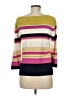 Emma James Color Block Yellow Pullover Sweater Size M - photo 2