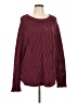 Lands' End Burgundy Pullover Sweater Size L - photo 1