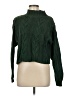 Moda International Green Turtleneck Sweater Size M (estimated) - photo 1