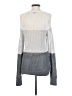 Equipment Color Block Gray Pullover Sweater Size S - photo 2